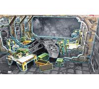 Battle Systems Sci-Fi Terrain - 28mm Modular 3D Space Terrain - Perfect for Wargaming and Roleplaying Tabletop Games - Full Colour Printed 3D 40K Multi Level Building Models (Arrival Bay)