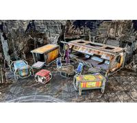 Battle Systems Sci-fi Terrain Trade Container - 28-35mm RPG/Wargames / 40k Necromunda Card Scenery