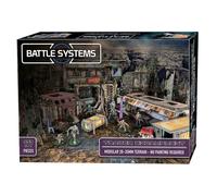 Battle Systems - Modular Tabletop 3D Gaming Sci-Fi Terrain - Perfect for 28mm-35mm Miniatures and Figures - No Painting Required - Science Fiction Aliens Wargame - (Trader Encampment)