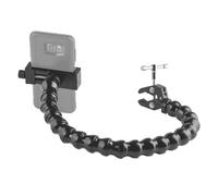 ModularHose Assistive Technology Phone Holder with Mini Clamp, 18 Inch Arm