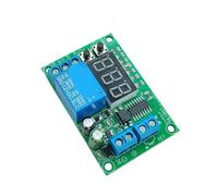 Module de relais temporisé 12V/24V Time Delay Relay Module with Display Adjustable 1-999 Seconds NO/NC Normal Open Close for Circuit Control(DC 24V)