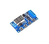 Module de relais temporisé DC 12V 24V Dual MOS LED Digital Time Delay Relay Trigger Cycle Timer Switch Circuit Board Timing Control Module DIY