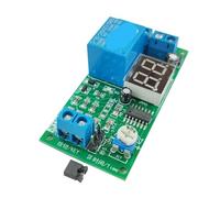Module de relais temporisé Time Delay Relay Module with Display 12V24V Triggle Control Switch 1-99S/Min Turn ON/OFF(DC 24V,12C-A)