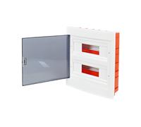 Module distributor 2x12 flush-mounted IP40 white rm-pt-24m