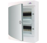 Module distributor 2x12 surface-mounted door white DIDO 001101072