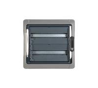 Module distributor 2x18 surface-mounted IK09 IP65 door 601946