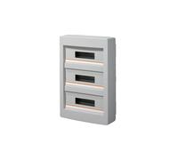Module distributor 3x18 surface-mounted without doors EC61054
