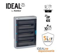 Module distributor plastic 3X18 KDB-S/ IDEAL TS 38456