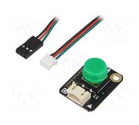 Module robotics: button; Gravity; 3.3÷5VDC; digital; 22x30mm; Ch: 1 DF-DFR0029-G