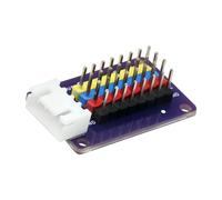 Module Splitter 8 Channel I2C Hub Communication Expansion Board with XH2.54 Connectors and Multiple Color Pin Marking IIC Hub Module Splitter