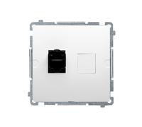 MODULE WHITE COMPUTER SOCKET 1X UAE 8 CAT.6 BASIC BM61.01/11