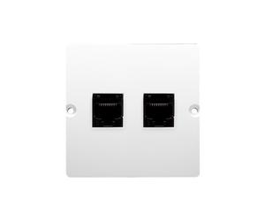 MODULE WHITE COMPUTER SOCKET 2X UAE 8 BASIC BMF52.02/11