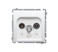MODULE WHITE RTV SATELLITE SOCKET END BASIC BMZAR-SAT1.3/1.01/11