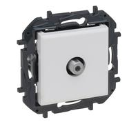 MODULE WHITE TV SOCKET TYPE "F" END NILOE STEP 863175B