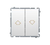 MODULE WHITE VENETIAN BLIND BUTTON 2X "ARROW" BASIC BMZ1.01/11