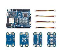 Modulino Environmental Station Bundle - Arduino Compatible with UNO R4 WiFi, Includes Thermo, Light, Pixels, Buttons