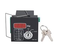 Módulo controlador de generador electrónico Panel de control de parada de arranque automático para generador de motor Comunicación de energía marina ABS 3.1x2.9x2.2in