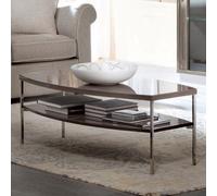 Modum Platinum Italian Silver Coffee Table