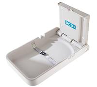 Modunful Vertical Baby Changing Unit with Sign, Wall Mounted Diaper Changing Stations, Changing Table for Commercial Restrooms, Grey Model M-B1