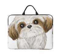 Moe Shih Tzu Dog Cute, 14 Inch Laptop Sleeve, Notebook Bag Laptop Case Sleeve Briefcase with Handle
