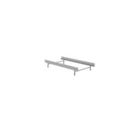 Moebe Bed Bed Frame 90 cm Stainless Steel