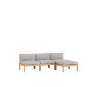 MOEBE Modular 3-Seater Sofa With Chaise Longue Autum 101