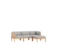 MOEBE Modular 3-Seater Sofa With Sides & Chaise Longue Autum 101