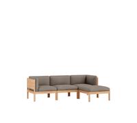 MOEBE Modular 3-Seater Sofa With Sides & Chaise Longue Autum 331