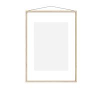 MOEBE Moebe ash frame A2 44.8x61.5 cm Transparent. Wood. Black