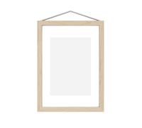 MOEBE Moebe ash frame A5 16.8x23.2 cm Transparent. Wood. Black