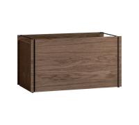 Moebe Storage Box Smoked Oak/ Black