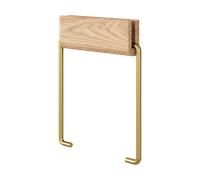 MOEBE Moebe toilet paper holder Oak-brass