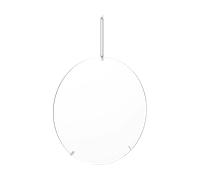MOEBE Moebe wall mirror Ø50 cm Stainless steel