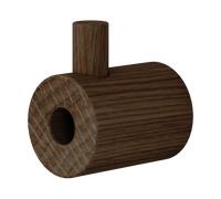 MOEBE Moebe wooden wall hook Smoked oak