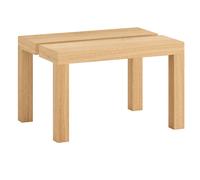 MOEBE - Peg Step Stool, Oak - Oak
