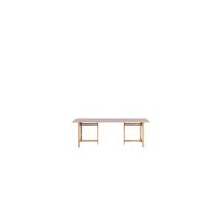 MOEBE Rectangular Dining Table 220x90 Soft Lilac