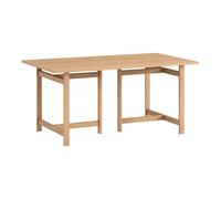 MOEBE - Rectangular Dining Table 90x160 cm, Oak - Oak