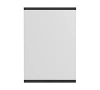 MOEBE Rectangular wall mirror 30x40 cm Black