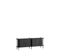 MOEBE Shelving Sideboard Black