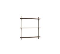 Moebe Standard Wall Shelf Smoked Oak/Warm Grey