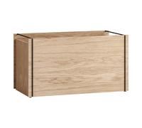 MOEBE Storage Box Oak/Black