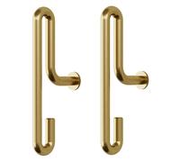 MOEBE Moebe wall hook small 2- pack matte gold