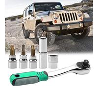 MOEBULB Hard Top & Door Install Removal Ratchet Wrench Torx Tool Kit Replace 82214166AB 68361574AB Compatible with 2007-2019 Jeep Wrangler JL JK 2-4 Doors