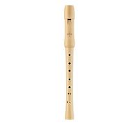 Moeck 1210 School Descant Recorder Baroque Fingering with Double Hole Maple