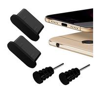 MOELECTRONIX 4x USB 3.1 Type C dust cover suitable for Samsung Galaxy A55 A35 A15 A05 A54 A34 A14 4G 5G A52s A52 A22 A12 A51 A50 A21S S20 FE S21 S22 S23 S24 headphone protection cap dust plug Type C