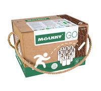 Mölkky GO - Full-Size Skittles Game in Cardboard Box