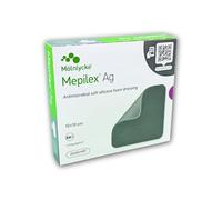 Mölnlycke Mepilex Ag Medic Dressing, Sterile, Gel, One Size, 5p (18.5 x 17.0 cm)
