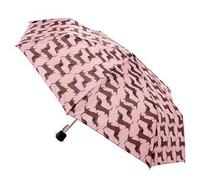 Moelund Compact Travel Umbrella - Lightweight Folding Brolly with Printed Canopy - Quality, Wind-Resistant Steel Frame, Manual Open, Soft PU Handle - 50cm, Designs A-F