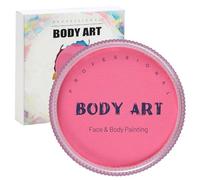 MOEMOE BABY Face Paint,White Face Painting Professional 30g,Water Based Face Paints for Chirldren,Halloween Body Paint for Adults,Pink