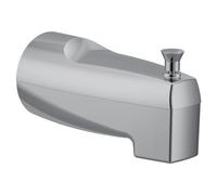 Moen 3931 Replacement 5.5-Inch Tub Diverter Spout with 1/2-Inch Slip Fit Connection, Chrome